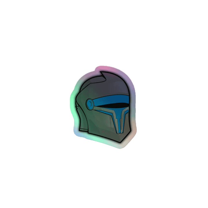 Revan Lygar Helmet Sticker (Holo) product image (1)