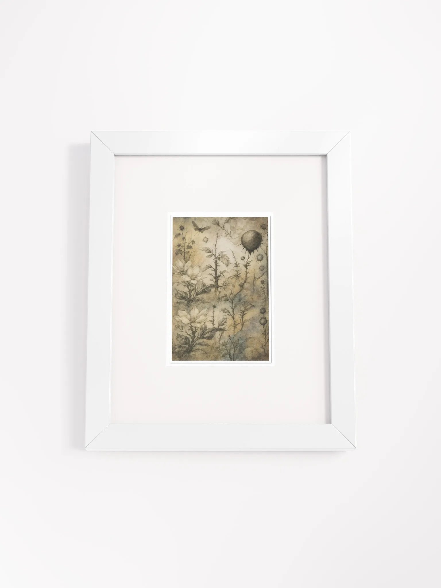 The Secret Garden Sketchbook Artprint Framed product image (1)
