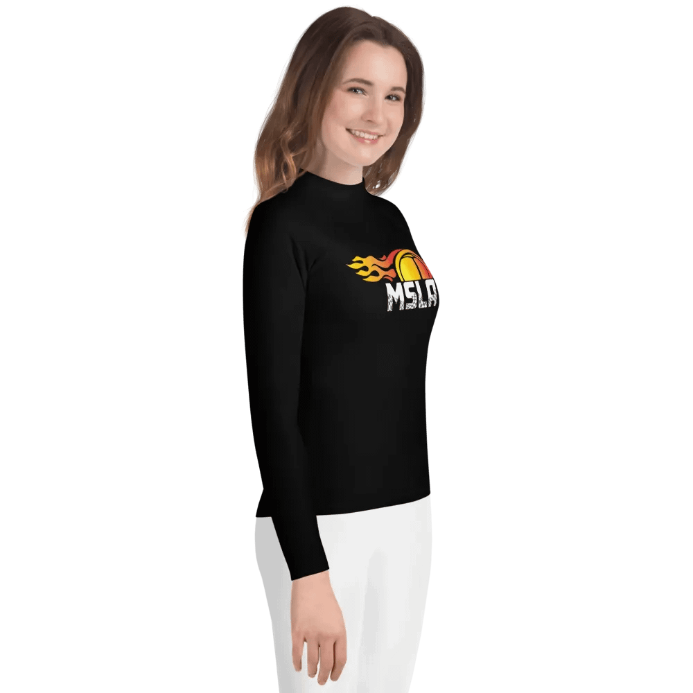 MSLA Logo Youth Rash Guard product image (5)