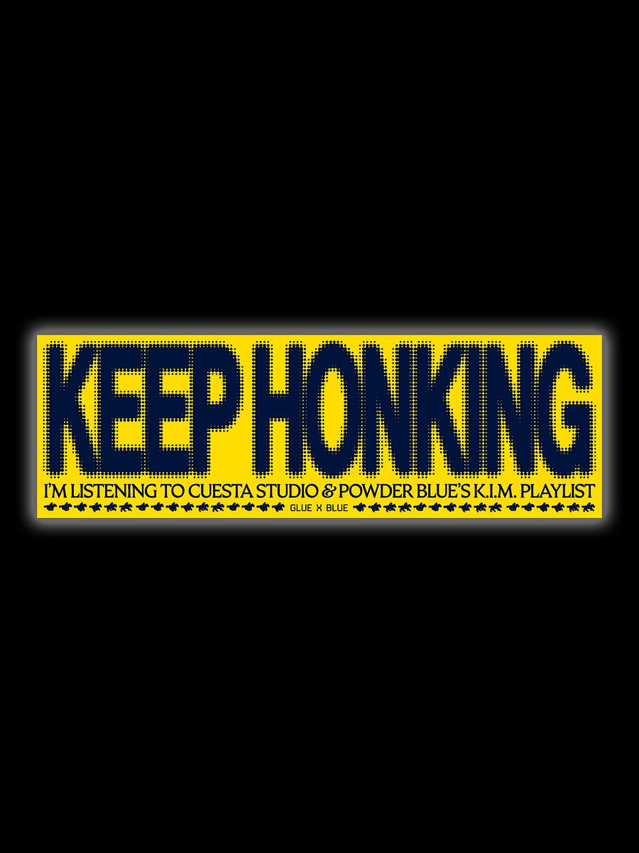The K.I.M. Bumper Sticker product image (1)