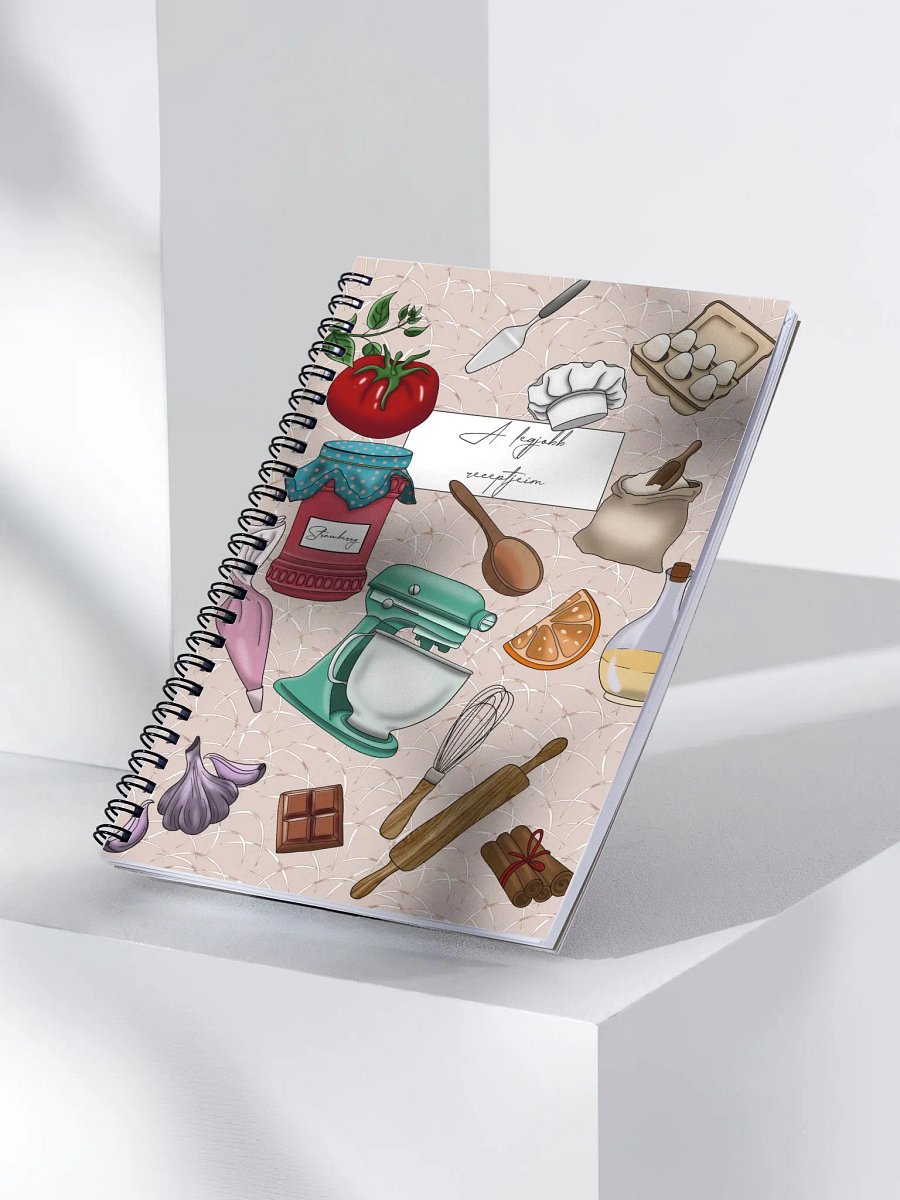 A legjobb receptjeim receptfüzet - pontozott lapokkal product image (4)