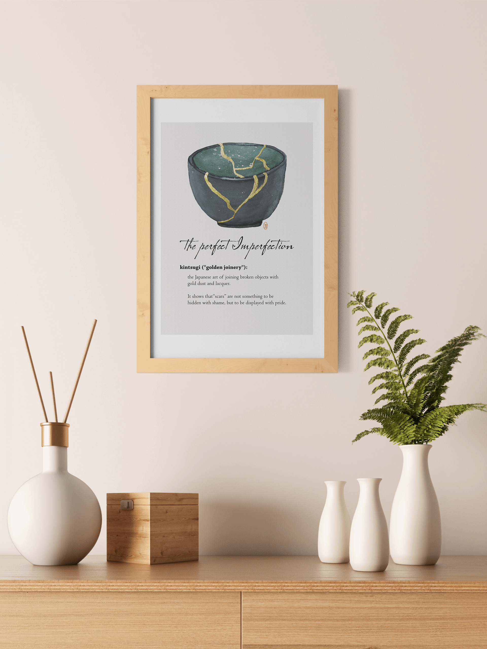 KINTSUGI - dark green cup product image (18)