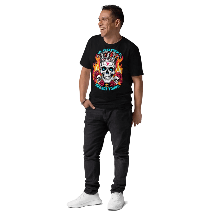 Rebel Royalty Skull Crown T-Shirt product image (12)