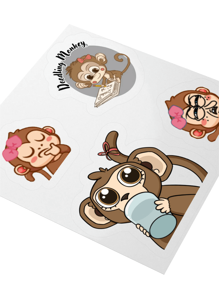 Monkey Stickers!! product image (8)