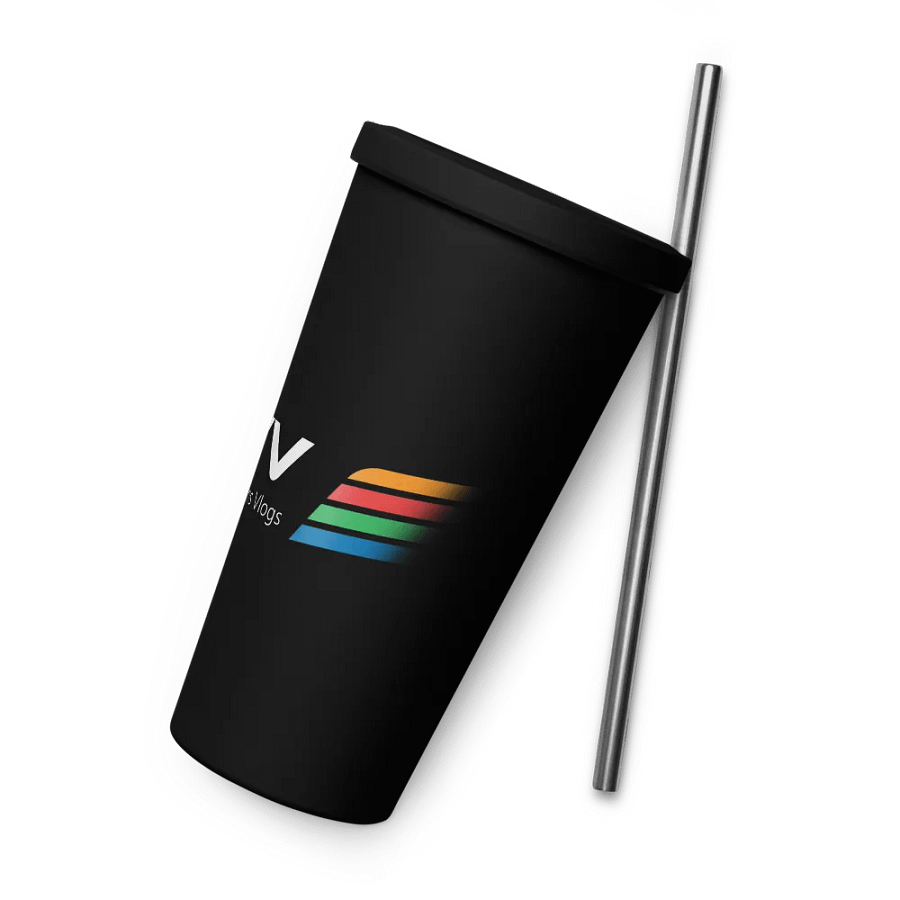 STV Stainless Steel Tumbler With Straw & Lid product image (8)