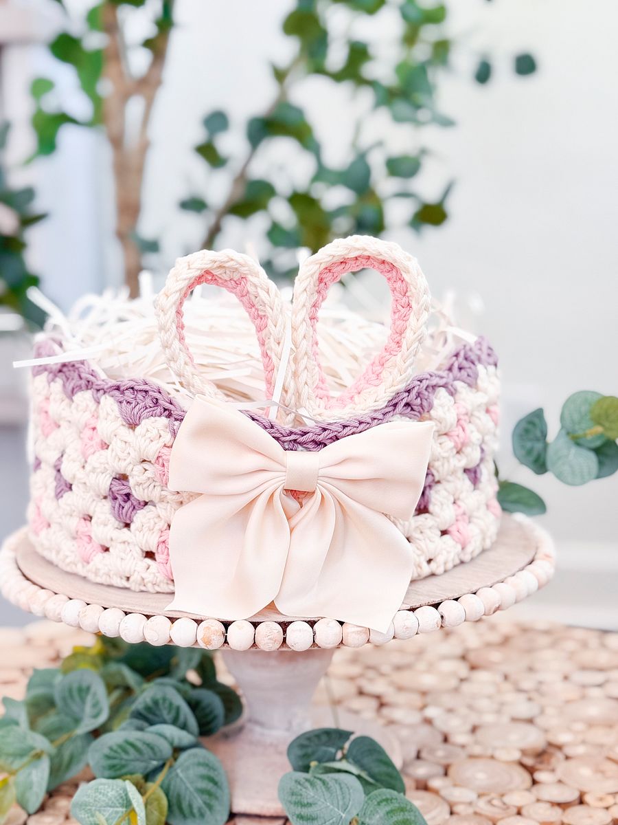 Granny Stitch Easter Basket Crochet Pattern product image (4)
