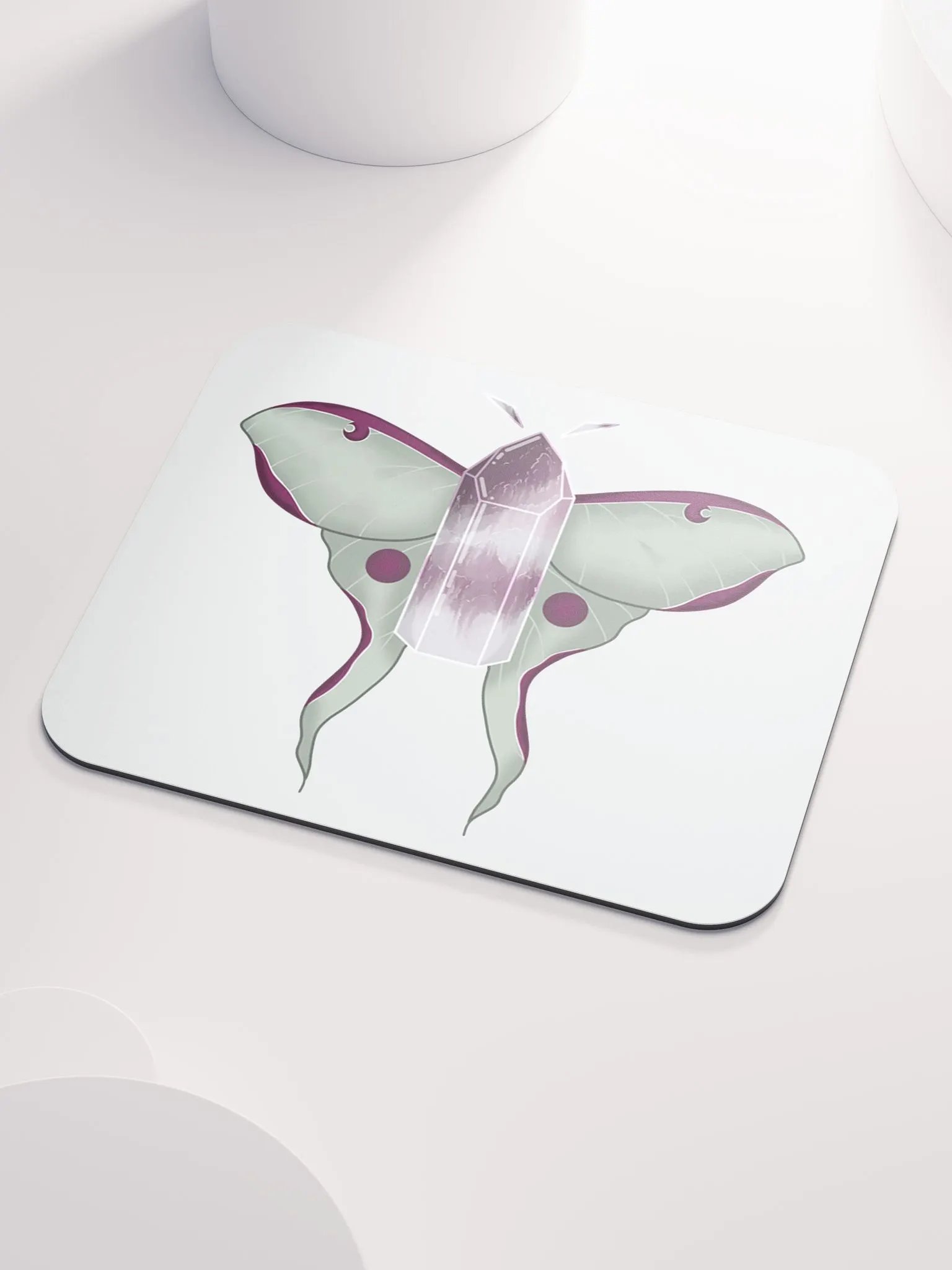 Crystal Moth Mousepad product image (3)