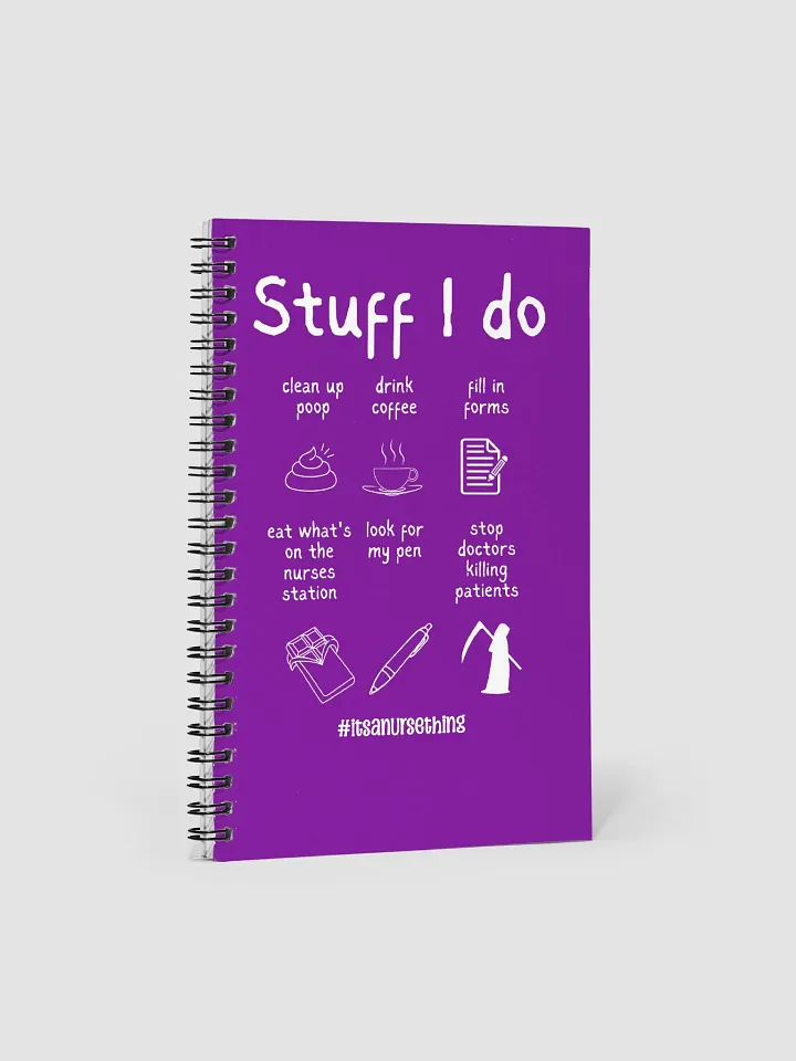 Funny Nurse Notebook 