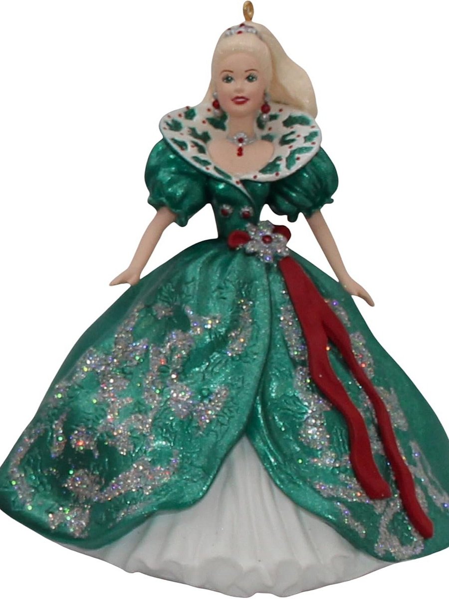 Holiday Barbie, Collector's Series, Third in the Holiday Barbie Series. Handcrafted, Dated 1995 product image (2)