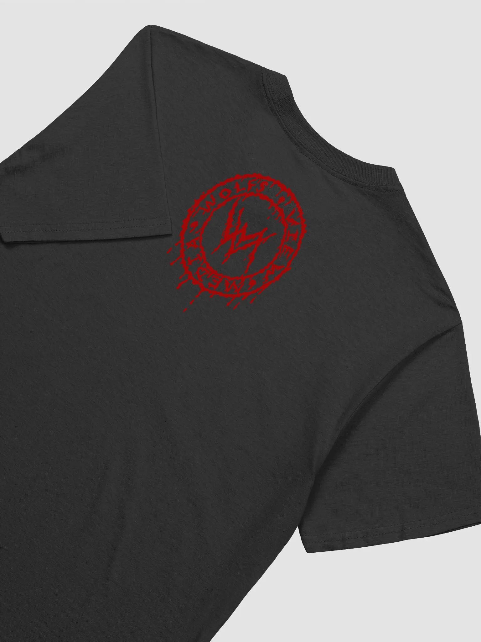 Snarling Wolf Logo- Unisex Cotton Tee product image (4)