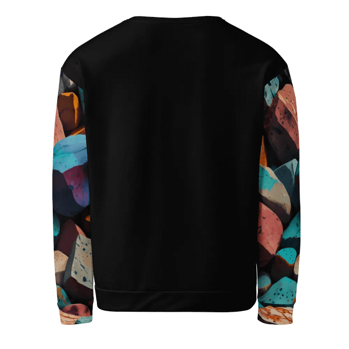 Multicolor Rocks Unisex Sweatshirt product image (2)