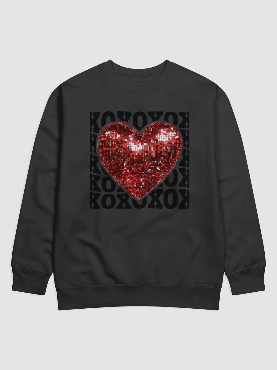 Reflective Heart Disco Sweatshirt product image (1)