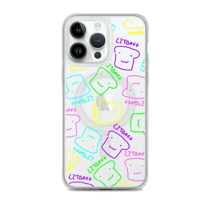 LSToast iPhone Case (Clear) product image (2)