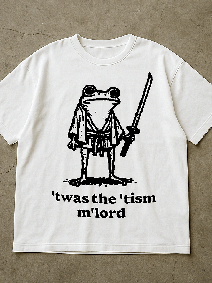 'Twas The 'Tism M'lord Shirt product image (1)