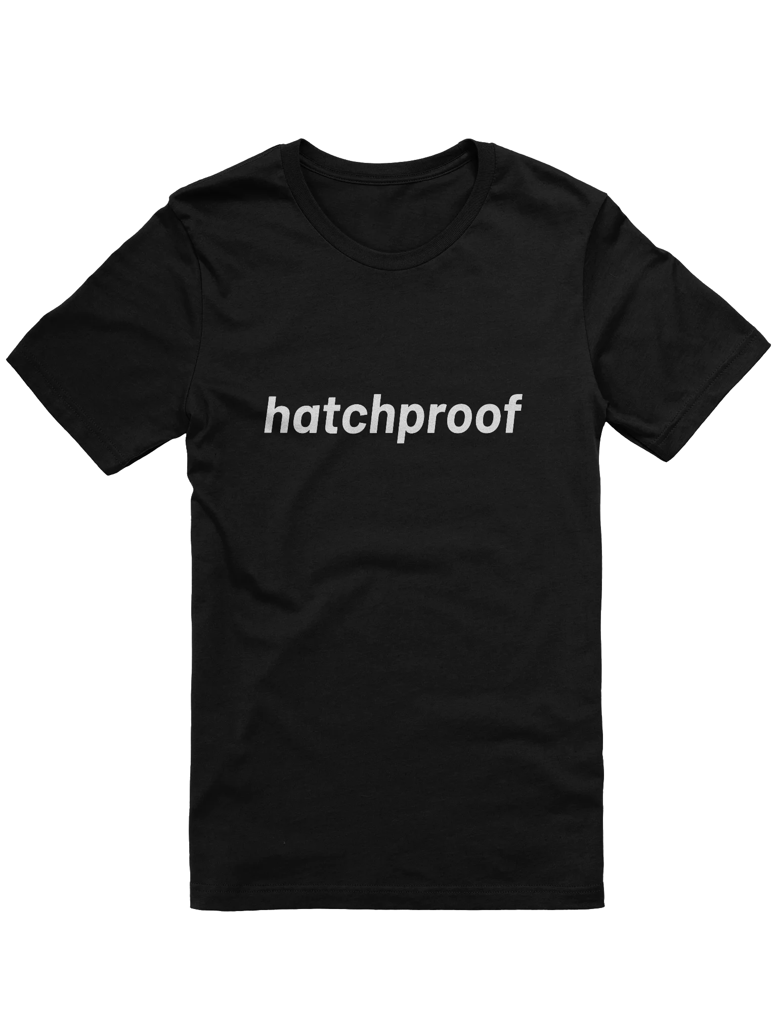 A black tee for women who build product image (1)