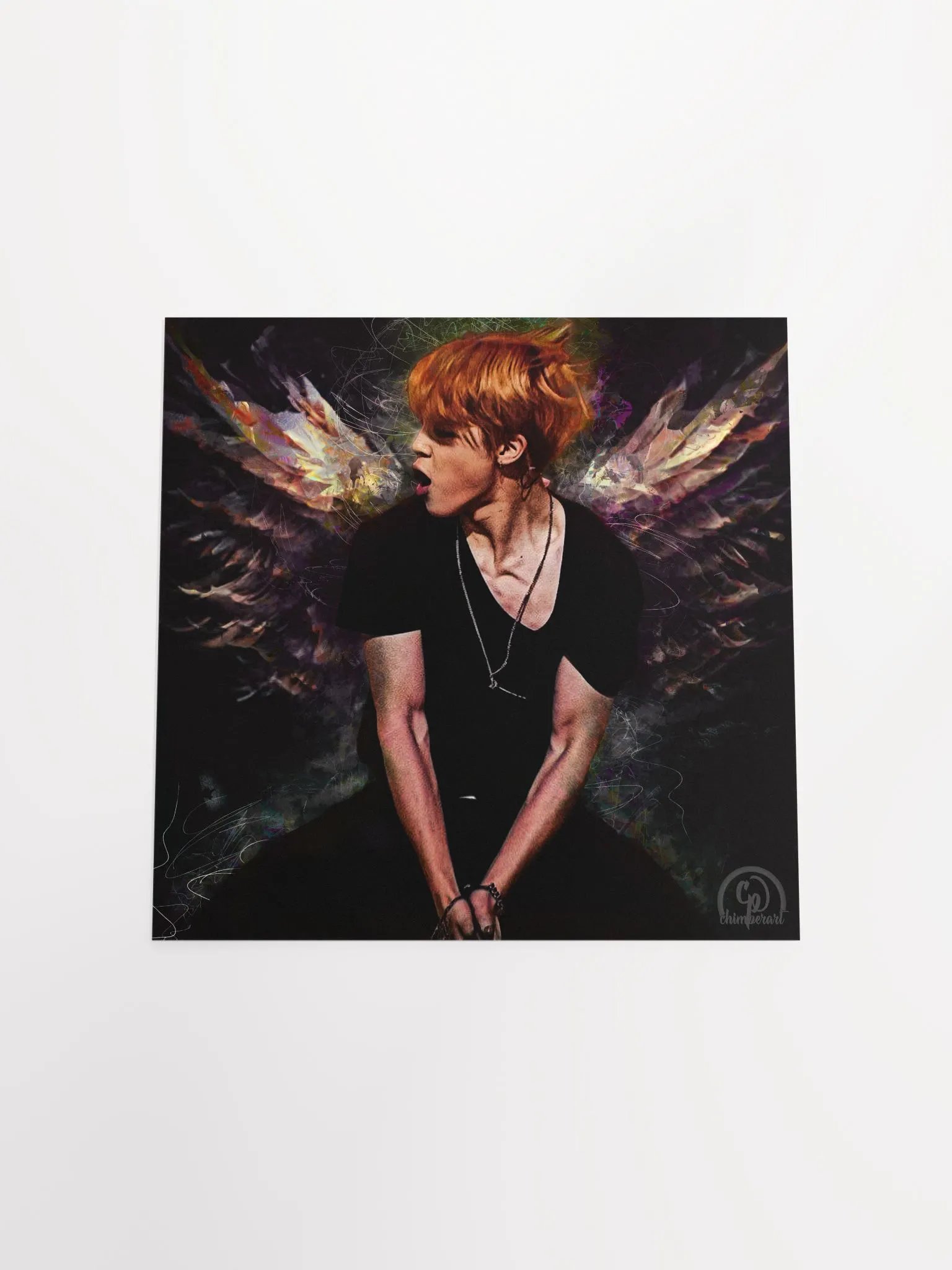 BTS - Jimin - Wrath's Embrace Print (Unframed) - Designed by ChimberArt product image (7)