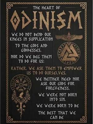 ⚔️🔥 We do not beg the Gods. We walk beside them. Born without sin. Born to rise. Empowered to conquer.                     🔹 Respect the gods. 🔹 Take responsibility for your own deeds. 🔹 Strive for strength, honor, and excellence.