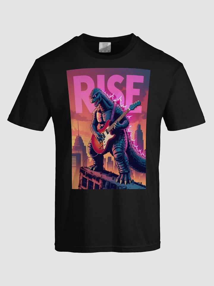 Godzilla Cyber Punk Graphic Unisex Garment-Dyed T-shirt product image (81)
