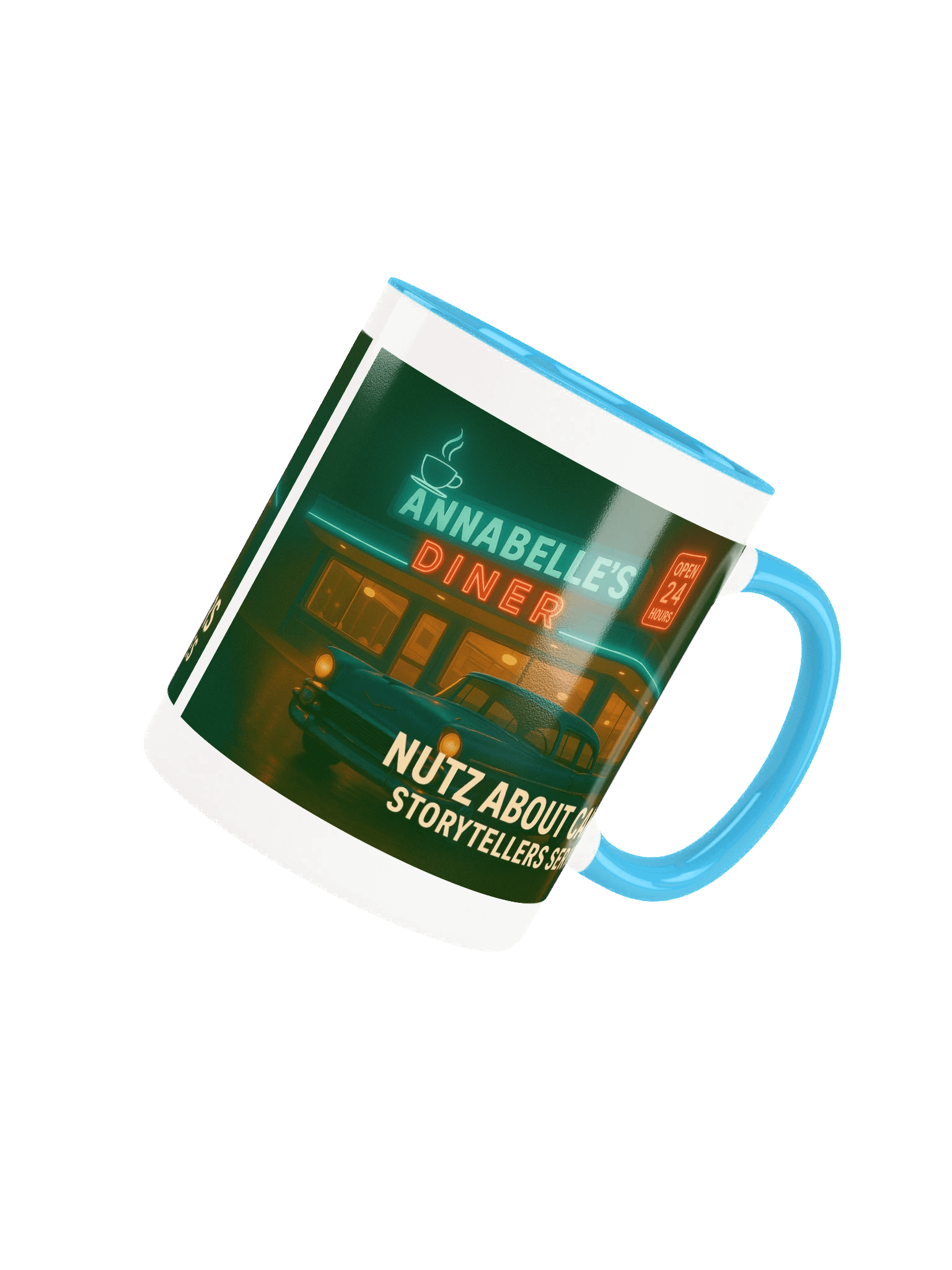 Neon Nights Diner Ceramic Mug product image (8)