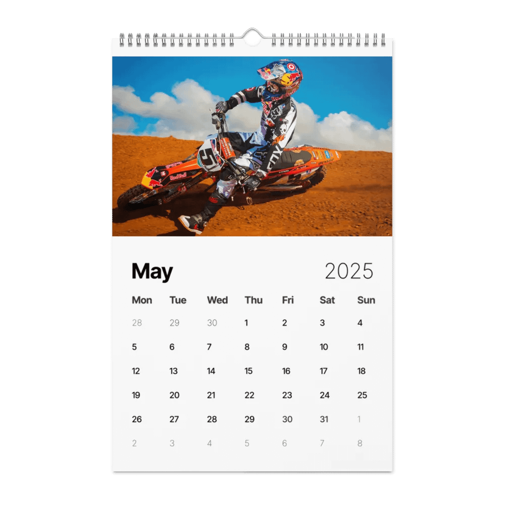 2025 Motorcross calender product image (10)