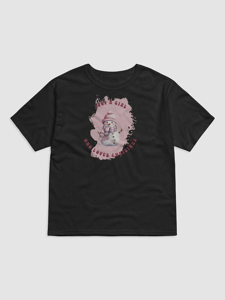 Just a Girl Who Loves Christmas Tee product image (2)