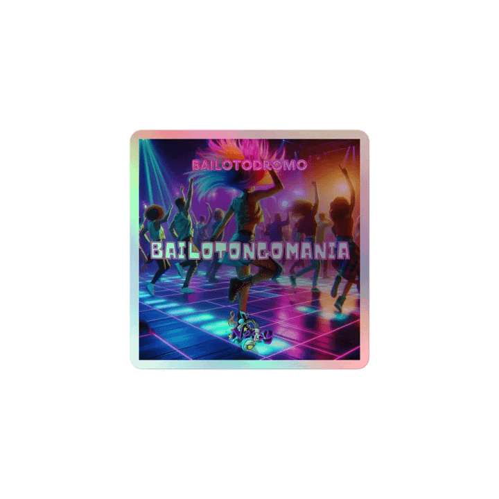 Sticker holográfico Bailotongomania product image (1)