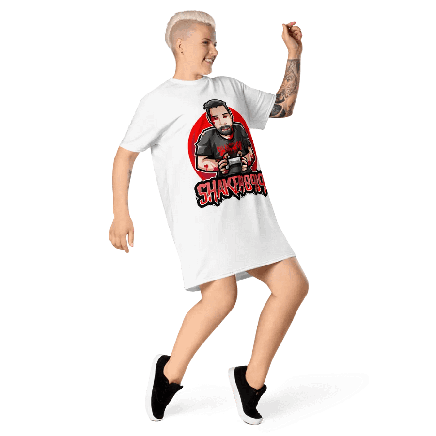 Bloodbath Gamer T-Shirt Dress product image (8)