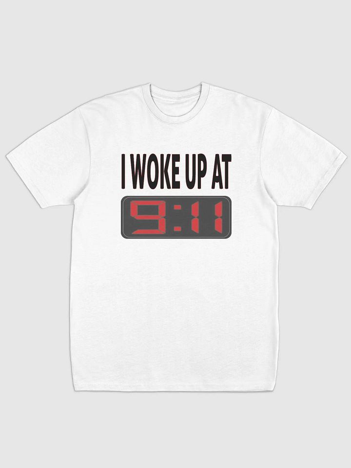I Woke Up At 9:11 - Cotton Heritage Men's Premium Heavyweight Tee product image (2)