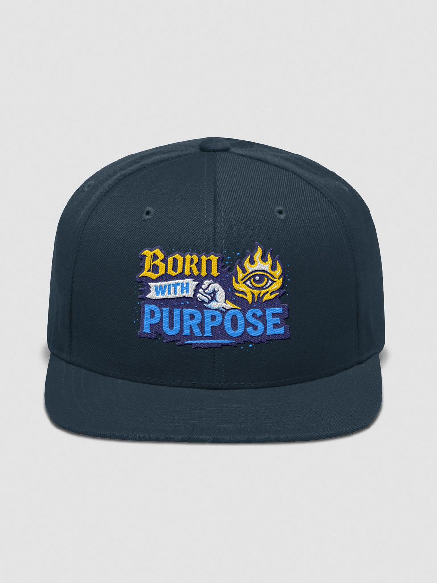 BORN WITH PURPOSE Snapback Cap product image (8)
