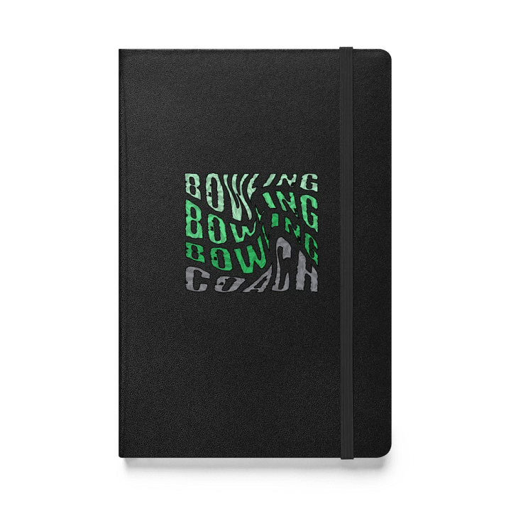 Bowling Coach Whimsical Distortion Hardcover Notebook product image (1)