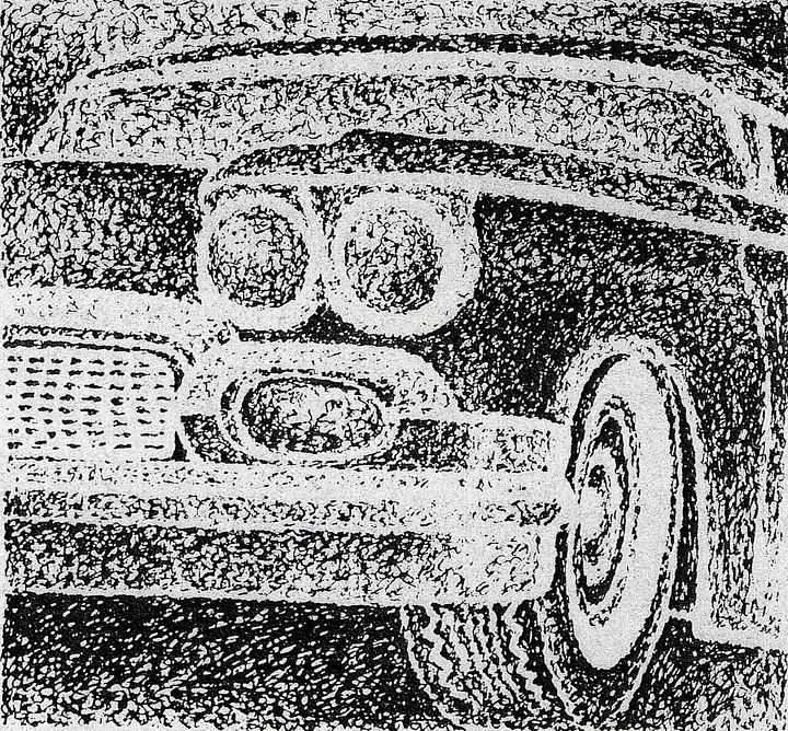 Black Car Print product image (1)
