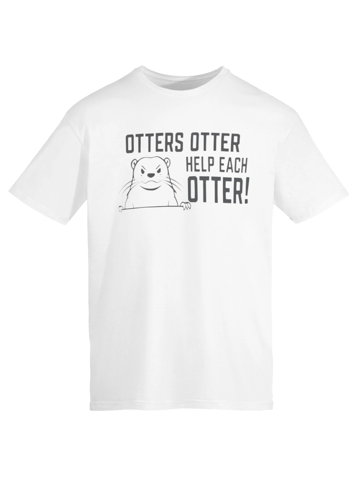 Otters Otter Help Each Otter T-Shirt product image (6)