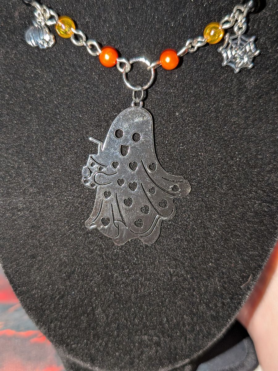 Halloween Themed Choker With Drink Ghostie! product image (2)