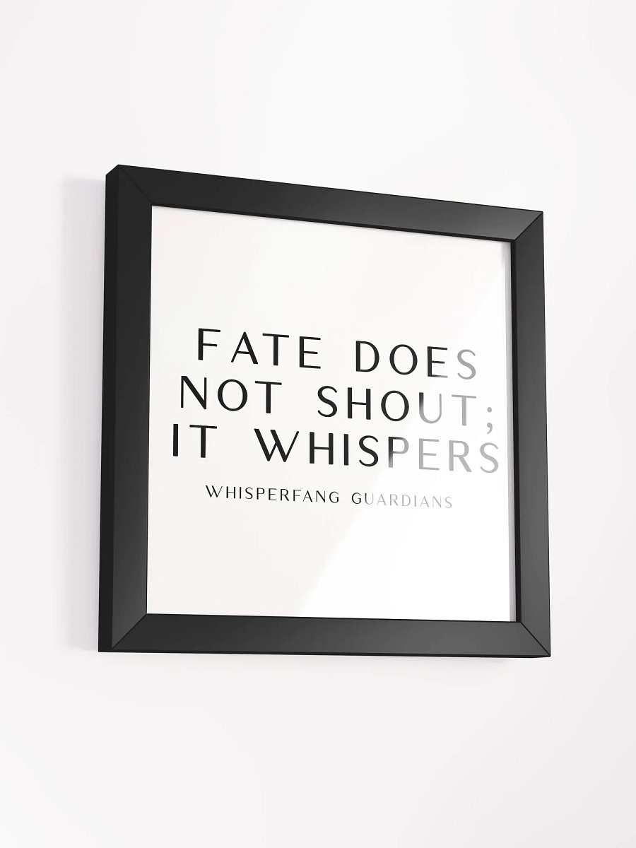 Whispering Fangs Proverb Framed Collection - Fate product image (3)