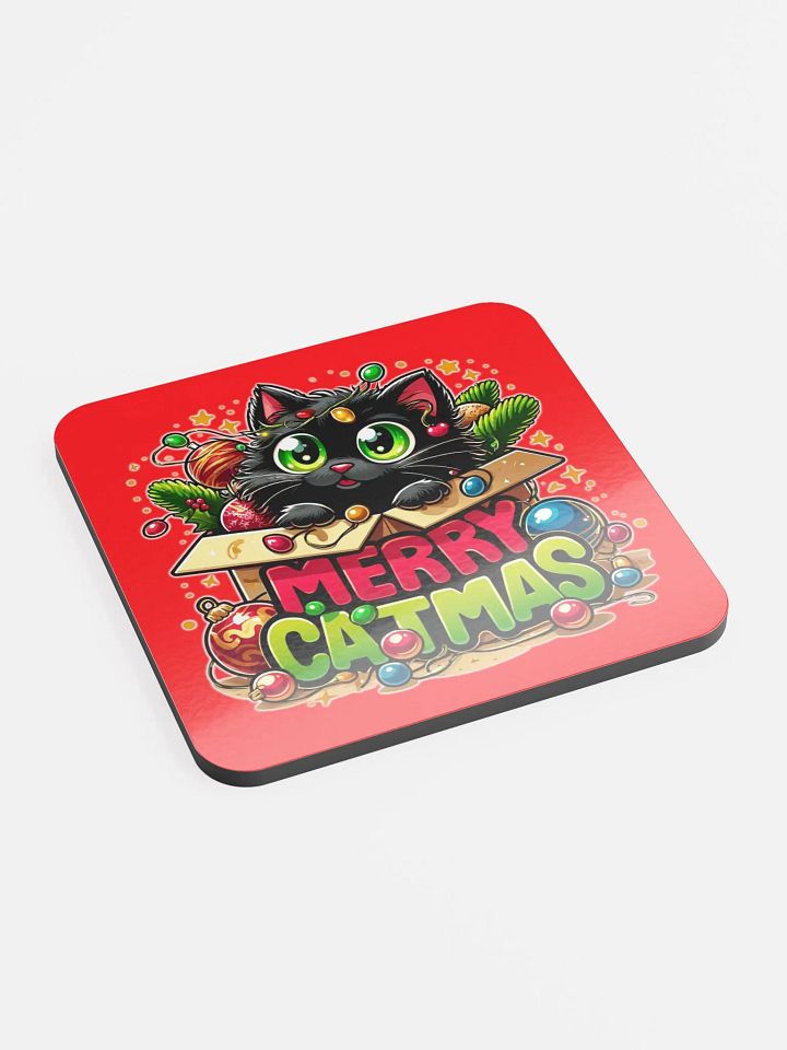 Merry Catmas Coaster product image (2)