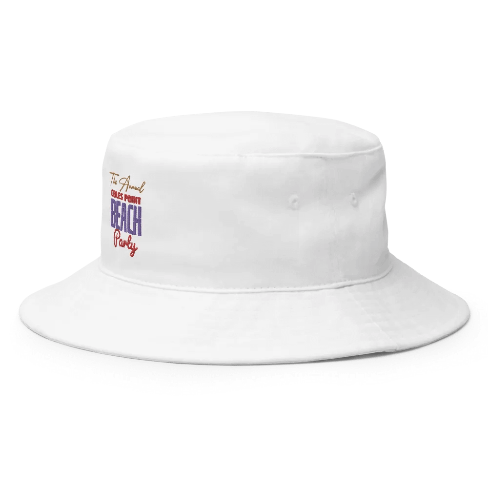 Coles Point Beach Party Embroidered Bucket Hat product image (9)