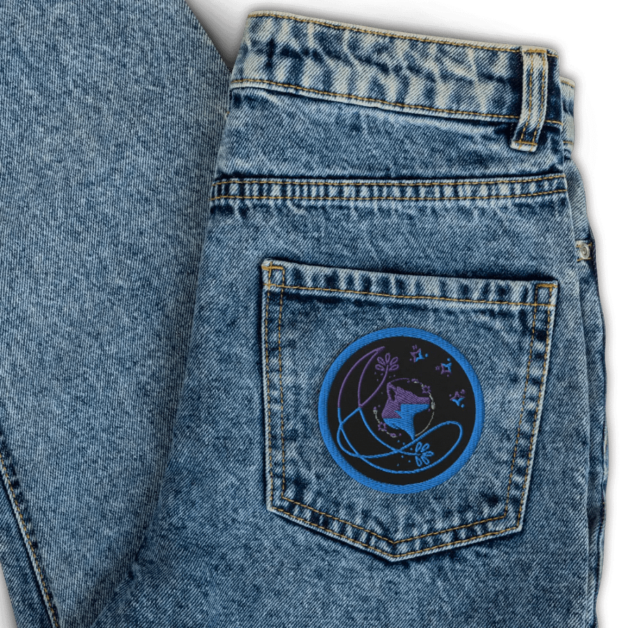 Logo embroidered patch product image (3)