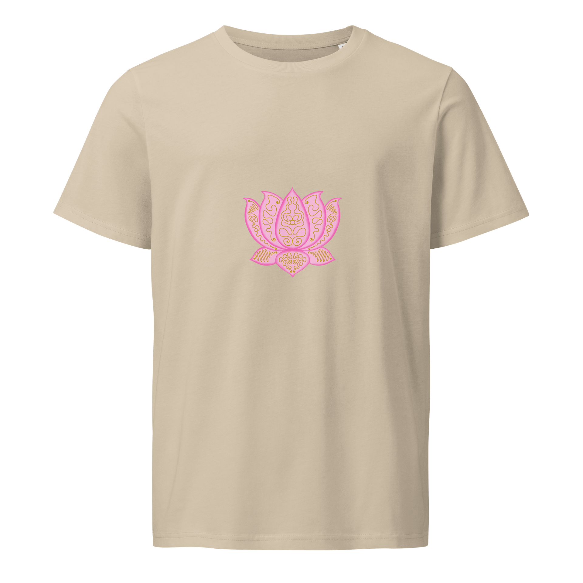 Golden Lotus Organic T-Shirt product image (1)