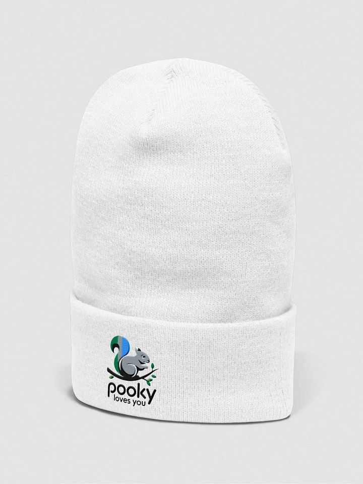 Pooky Loves You Colorful Tail Cuffed Beanie product image (2)