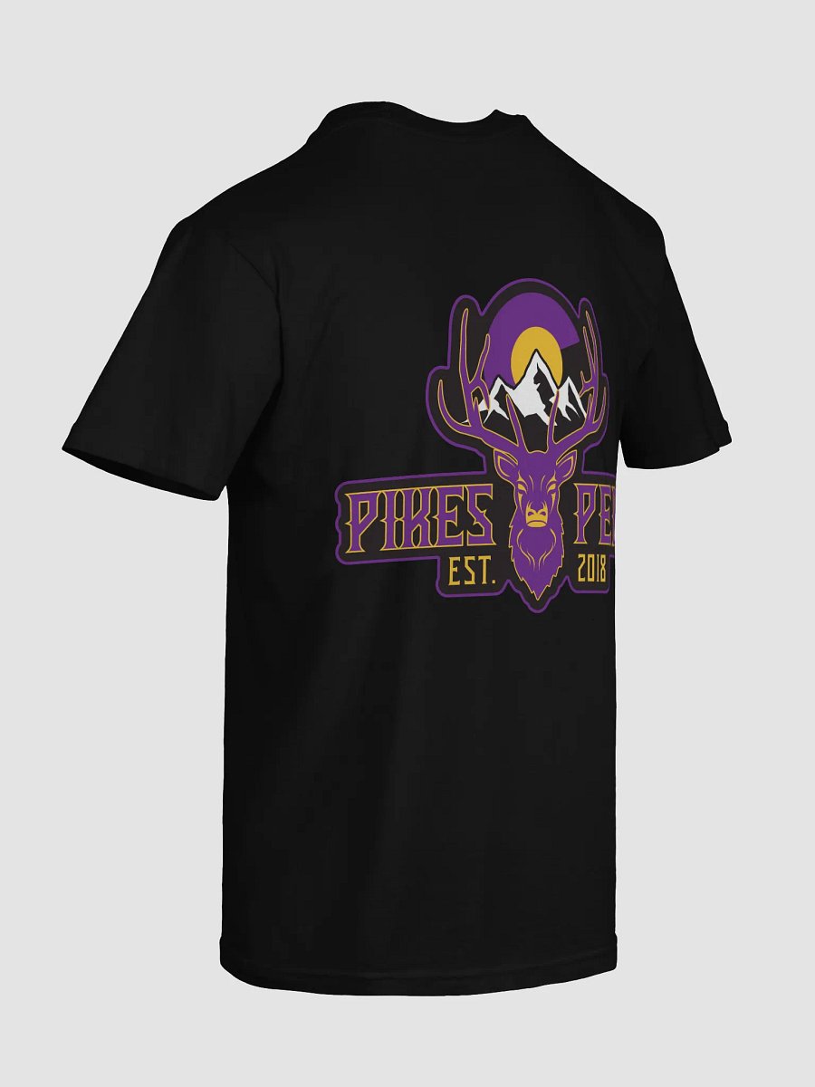 Symmetrical PP Design Purple T-Shirt product image (22)