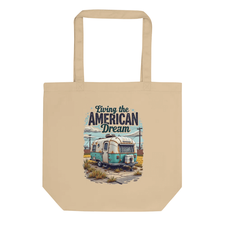American Dream Vintage Camper Tote Bag product image (1)