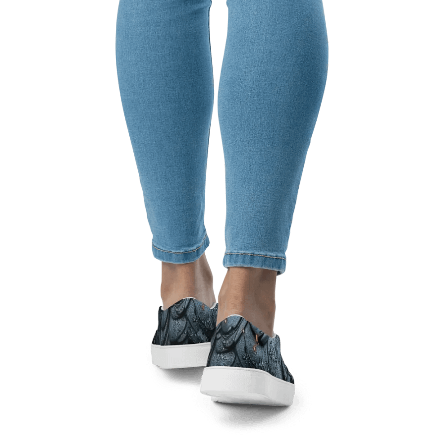 Glowing Owl Women's Slip-On Shoes product image (7)