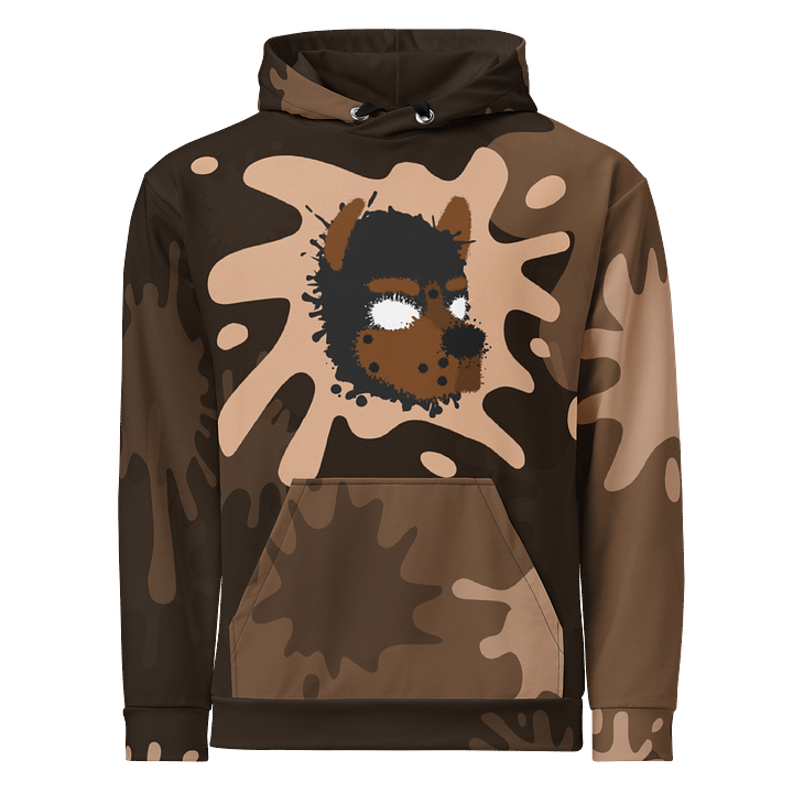 Chaos Splatter Hoodie - Brown product image (1)