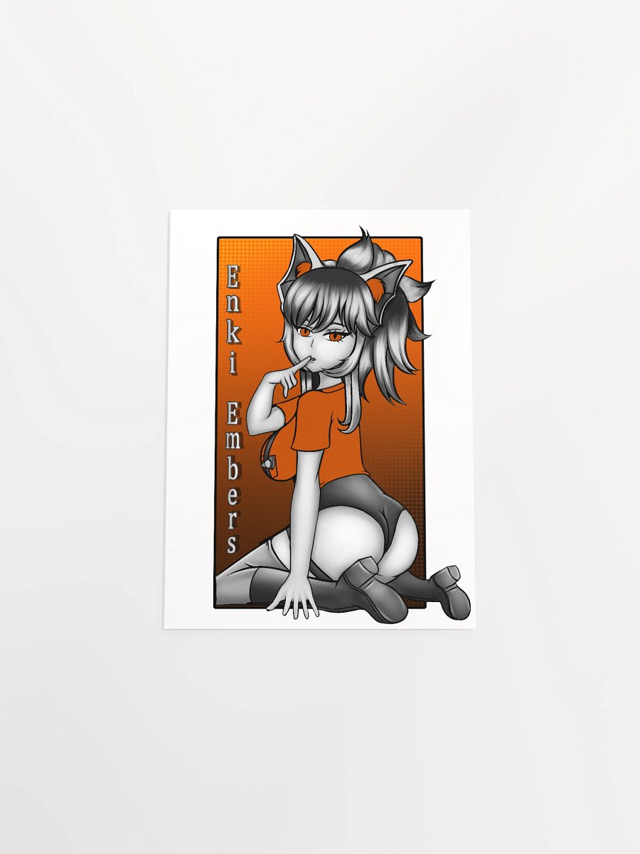 Enki Embers Illustrated Poster product image (27)