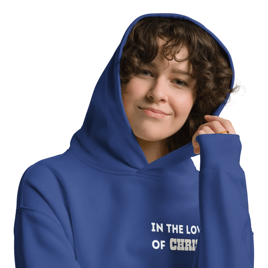 In the love of Christ I stand Oversize Hoodie product image (11)