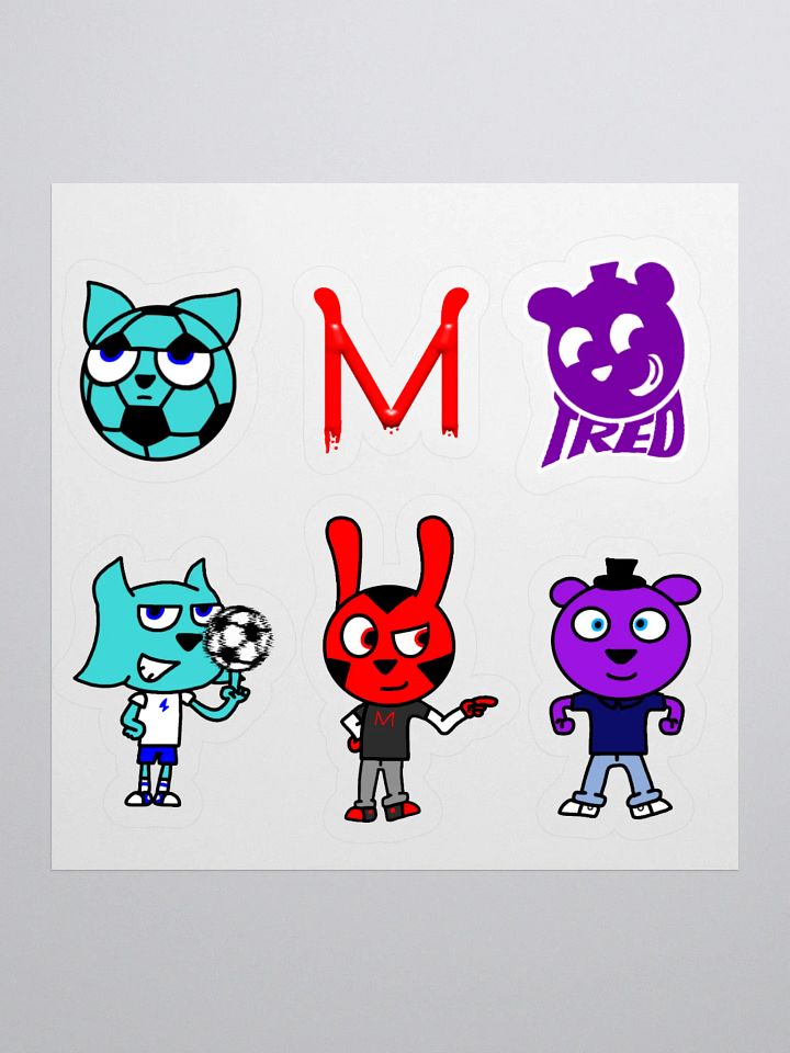 Cooluva Trio Sticker Sheet product image (1)
