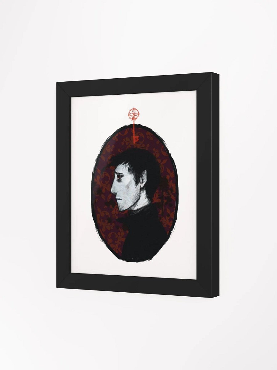 Melancholic Muse Framed Art Print product image (3)