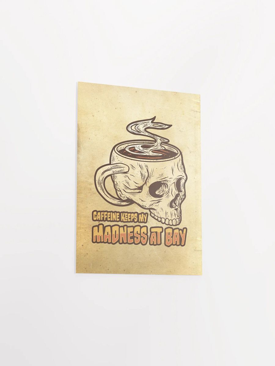 Gothic Skull Coffee Poster – Caffeine & Madness product image (33)