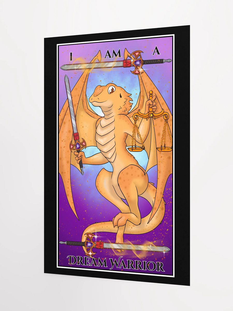Day of the Dragon "Justice" Tarot Card Poster product image (3)