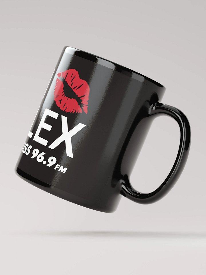 I KISS LEX Black Ceramic Mugs ( 2 Sizes ) product image (4)